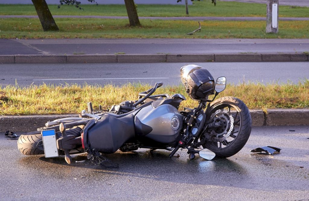 aftermath of a motorcycle accident